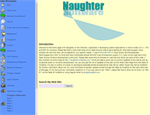 Tablet Screenshot of naughter.com